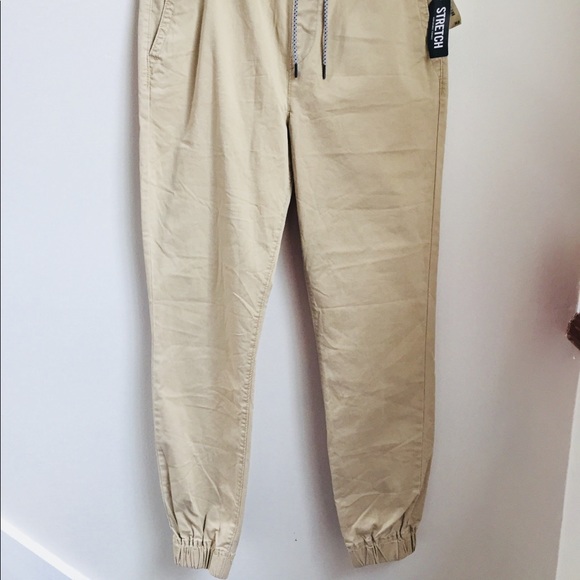 BRAND NEW Tan Joggers - Picture 5 of 8